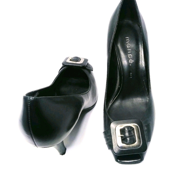 Maripe black heels shoes - Picture 3 of 16